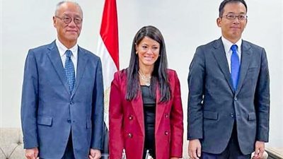 المشاط تلتقي السفير الياباني والممثل الرئيسي لهيئة التعاون الدولي اليابانية 