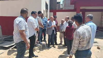 نائب محافظ الجيزة يتفقد مشروعات الصرف الصحي بحي جنوب و مركز أبو النمرس
