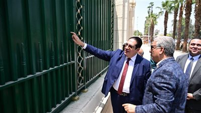 تفاصيل خطة الصيانة الشاملة للحرم الجامعي في جامعة القاهرة 