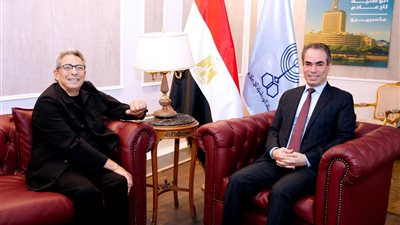 الإعلامي محمود سعد يزور ماسبيرو للمرة الأولي منذ 14 عاماً