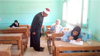إنتهاء اليوم الأول من امتحانات الدور الثاني للثانوية الأزهرية بكفرالشيخ 
