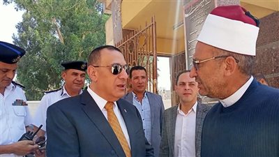 مدير أمن كفر الشيخ‎ يتفقد تأمين لجان امتحانات الدور الثاني بالثانوية الأزهرية 