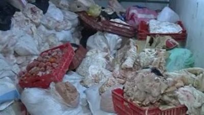 حملات تموينية بالشرقية تضبط 10 أطنان أغذية فاسدة ومجهولة المصدر