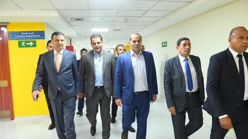 خلال الزيارة