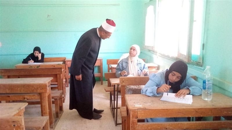 أثناء أداء امتحانات