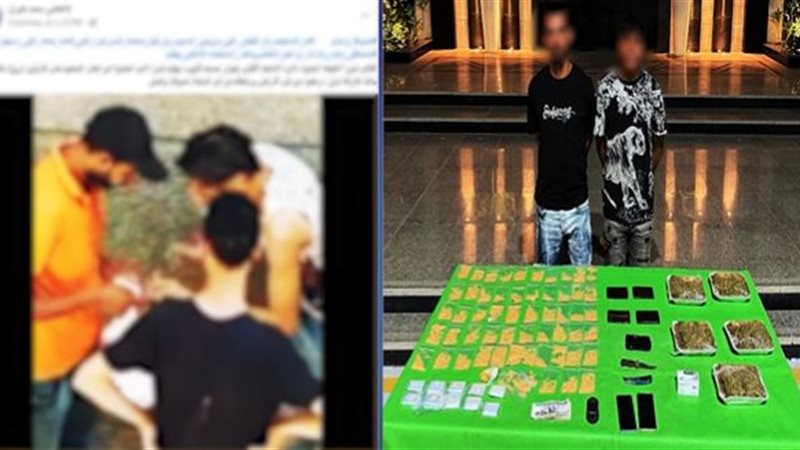 المتهمان والمضبوطات