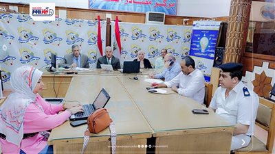 قبيصي يتابع امتحانات الثانوية العامة دور ثاني في الفيزياء والتاريخ بالفيوم