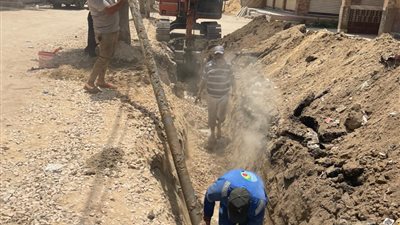 رئيس مياه القناة : الانتهاء من إحلال وتجديد خط مياه الشرب بالقنطرة شرق