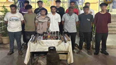 بسبب إفتتاح محل.. القبض على 12 متهماً في مشاجرة بالزجاجات والشوم بالشروق 