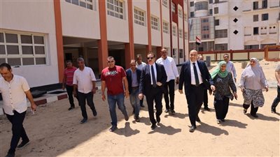بتكلفة 130 مليون جنيه.. محافظ المنوفية يتفقد نسب إنجاز إنشاءات المدارس الجديدة