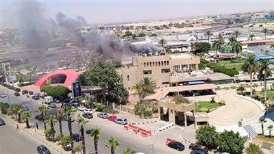 سعد شلبي: حريق فرع مدينة نصر «بسيط».. ولا توجد أي خسائر