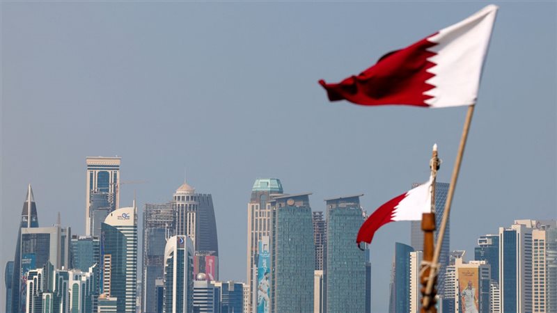 علم قطر _ صورة أرشيفية