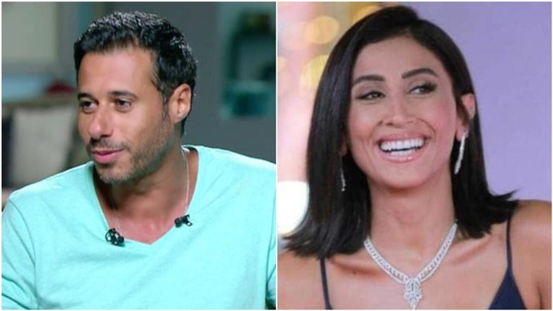 دينا الشربيني وأحمد