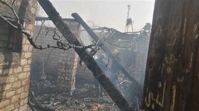 دون اصابات بشرية.. اخماد حريق في 