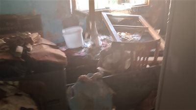 مأساة في الشدية ببنها.. انفجار أسطوانة غاز يحرم أم وأربع بنات من بيتهم