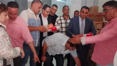  ضبط 9 أطنان لانشون مجهول المصدر وغير صالح للاستهلاك الآدمي بالجيزة