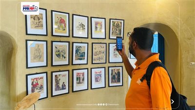 ملتقى الفيوم للرسوم المتحركة يواصل فعالياته بزيارة معالم قرية تونس