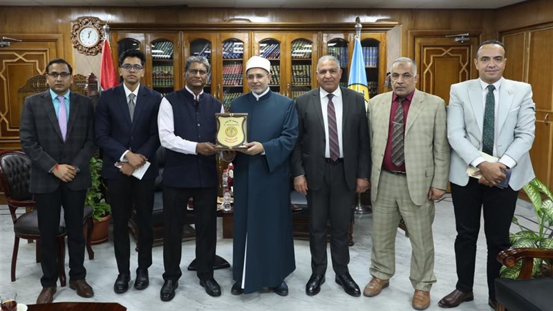 لقاء رئيس جامعة الأزهر