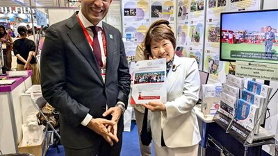 وزيرا التعليم في مصر واليابان يتفقدان جناح EduPort في مؤتمر “تيكاد ٩”