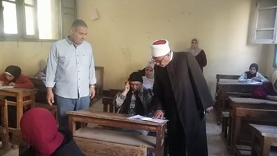 متابعة صارمة لسير امتحانات الدور الثاني للشهادة الثانوية ببني سويف الأزهرية