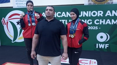بنت بنى سويف تحصد 6 ميداليات ببطولة أفريقيا لرفع الأثقال بغانا