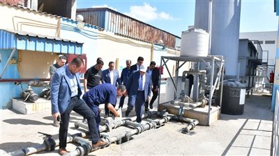 محافظ الدقهلية يتفقد المنطقة الصناعية بجمصه ويشدد بالالتزام بالمعايير البيئة