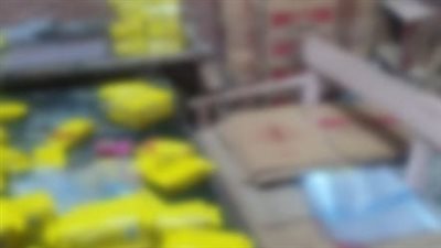 1300 طن شاى.. ضبط صاحب مصنع لتعبئة السلع الغذائية بدون ترخيص بقليوب