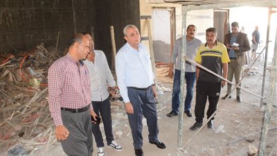 جولة موسعة لمحافظ الغربية بالمحلة الكبرى لمتابعة مشروعات البنية التحتية