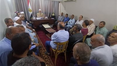 أوقاف بنى سويف تبحث سبل ترشيد استهلاك المياه والكهرباء 