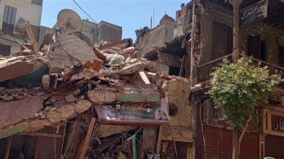 3 وفيات و7 مصابين.. القصة الكاملة لانهيار عقار شارع «مولد النبي» بالشرقية