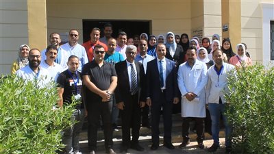 الأورام السرطانية. محافظ بني سويف يهنئ الصحة بالحصول على رابع وسادس الجمهورية 