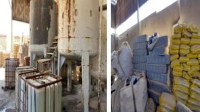 أسمدة مغشوشة.. ضبط مصنعين غير مرخصين بعشرات الأطنان من المواد الملوثة بالشرقية