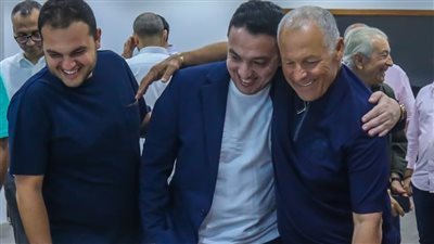 في حضور هاني أبوريدة.. اتحاد الكرة يحتفل بعضوي الشيوخ