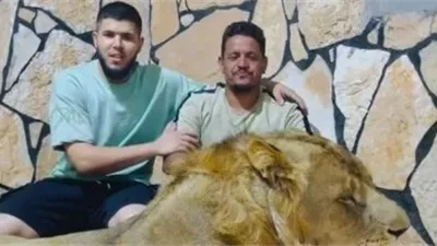 النائب العام الليبى يقرر حبس صاحب المزرعة الذي أطلق أسده على عامل مصرى