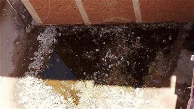 أهالي الشهابية بدمياط يستغيثون من انتشار مياه الصرف الصحي