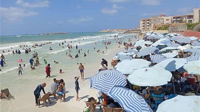 بالشوم.. عمال شاطئ عجميستا بالإسكندرية يتعدون على أسرة من المصطافين