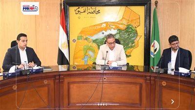 محافظ الفيوم ووفد مجلس الوزراء يتابعان معدلات تنفيذ مشروعات 