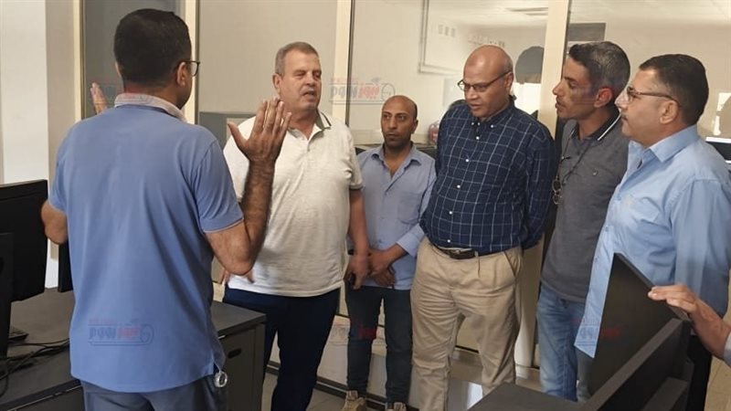 من داخل برج الشمال