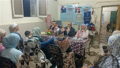 لقاء توعوي عن أهمية مبادرة حياة كريمة وأنشطة بدوري المكتبات في ثقافة سوهاج