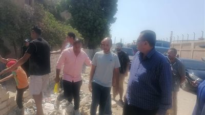 ضمن الموجة 27.. حملة مكبرة لإزالة التعديات بحي عتاقة في السويس