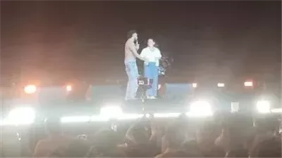 مايان السيد ضيفة ويجز في حفله على مسرح مهرجان العلمين 