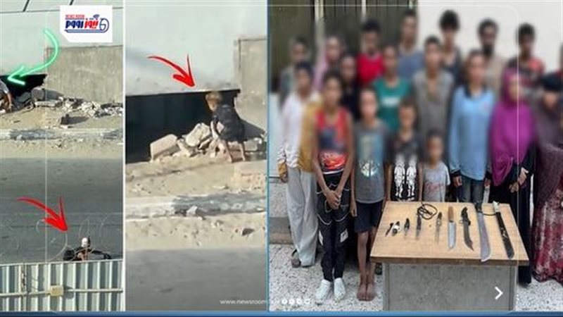 الأمن يداهم الثقب