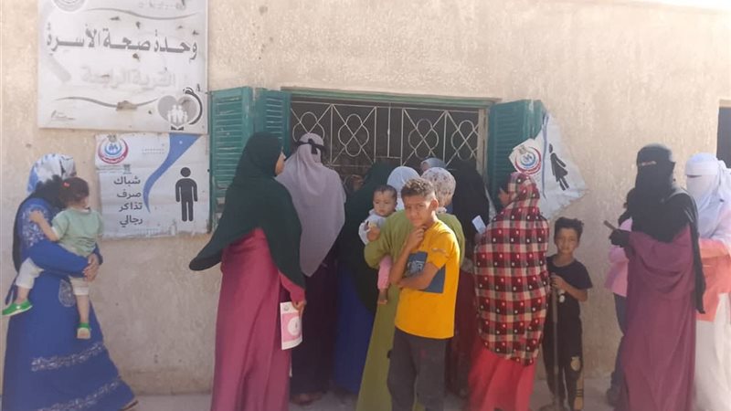 قافلة طبية بقرى البنجر