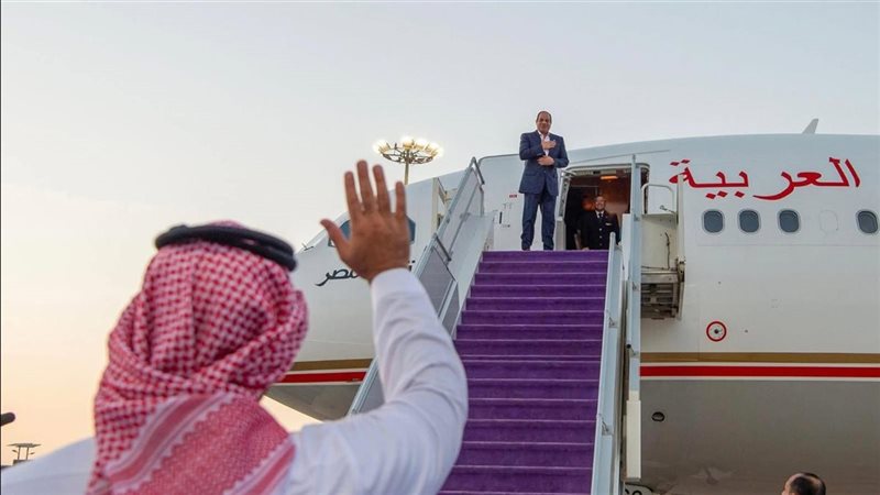 مشهد توديع ولي العهد