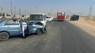 ننشر أسماء المصابين بحادث طريق بركة الصحراوي شمال محافظة قنا