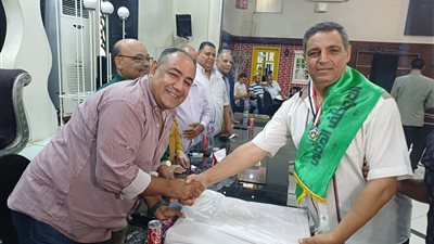 للمرة الثالثة.. تكريم رئيس قطار واقعة 