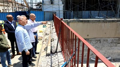 محافظ القاهرة يتفقد أعمال تطوير ورفع كفاءة نفق شبرا الرابط بين وسط المدينة