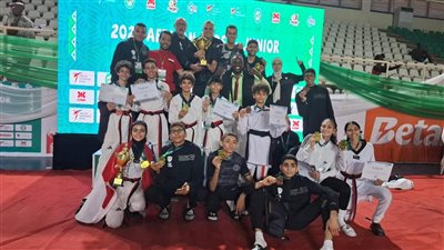 التايكوندو المصري يتألق في بطولة إفريقيا للناشئين والشباب ويحصد 15 ميدالية