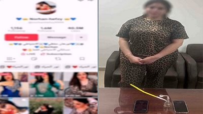 التحقيق مع التيك توكر نورهان حفظي بتهمة التحريض على الفسق وحيازة آيس 