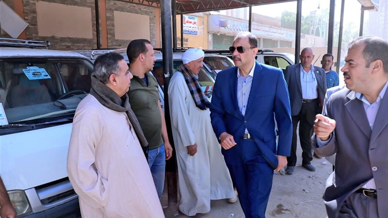 محافظ سوهاج يتفقد